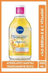 Nivea Aydınlatıcı Micellar Makyaj Temizleme Suyu Serum İçerikli Donuk ve Hassas Cilt Tipleri 400 ml