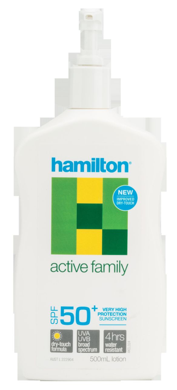 HAMILTON ACTIVE FAMILY LOS SPF50 500 ML