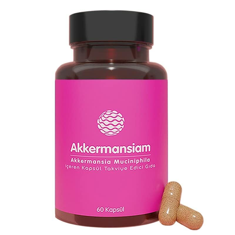 Akkermansiam-P Akkermansia Muciniphila İçeren Takviye Edici Gıda 60 Kapsül