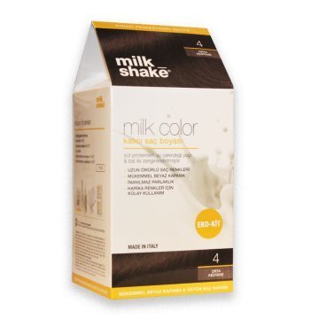 Milk Shake Milk Color Kalıcı Saç Boyası Orta Kestane 4