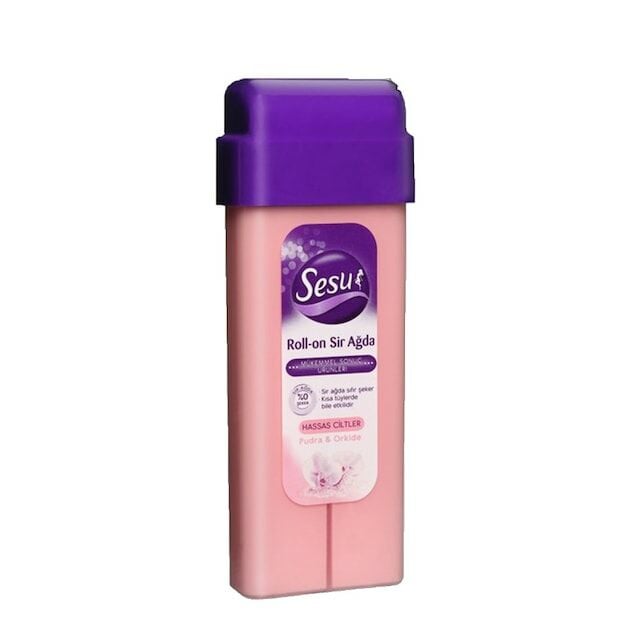 Sesu Roll-On Sir Ağda Hassas Ciltler Pudra & Orkide 100 ml