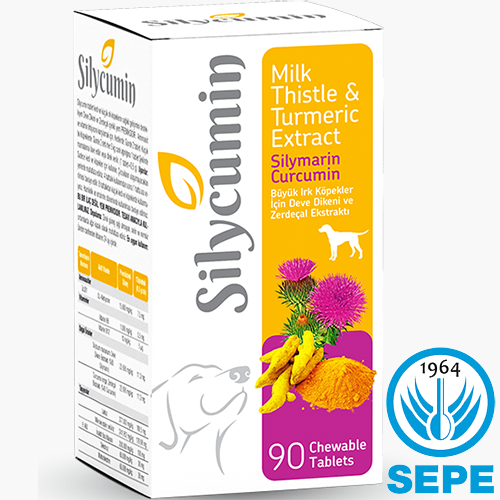 Silycumin 90 Tablet (135gr) | Kedi ve Küçük Irk Köpekler İçin Zerdeçal ve Devedikeni Tableti