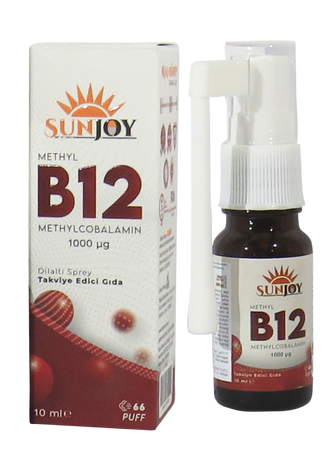 Sunjoy Methyl B12 Takviye Edici Dilaltı Sprey 10 ml