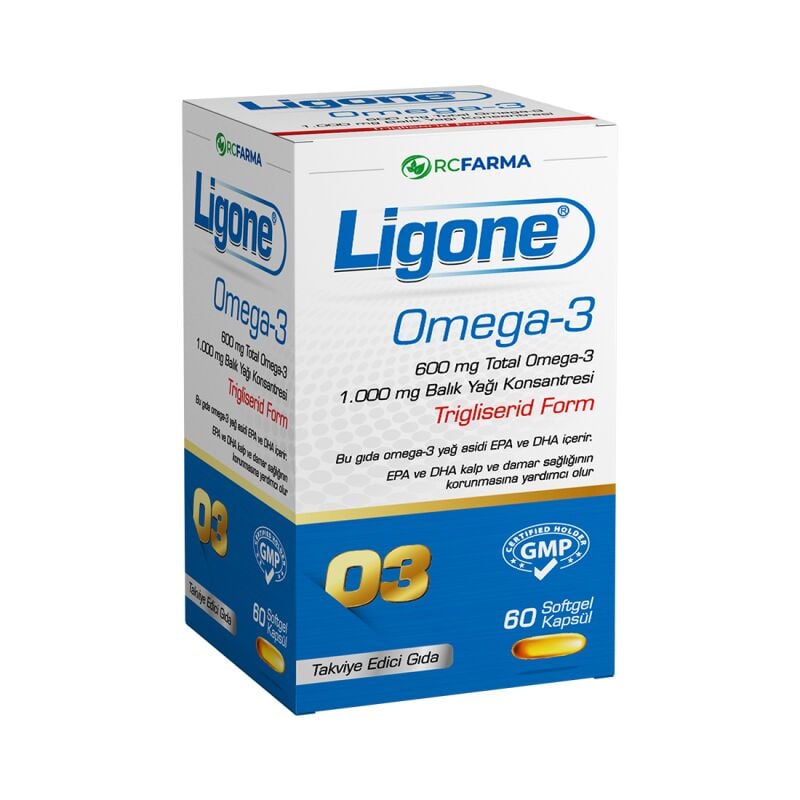 LIGONE OMEGA-3 60 KAP