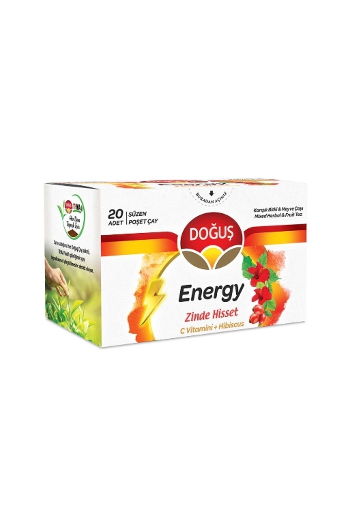 Doğuş Çay Doğuş Energy Bitki Çayı 20'li 40 gr