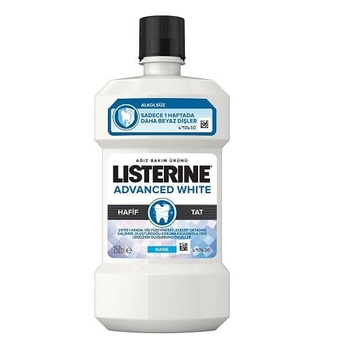 Lısterıne Advance Whıte Hafıf 250 Ml