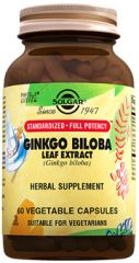 Solgar Ginkgo Biloba Leaf Extract 60 Bitkisel Kapsül