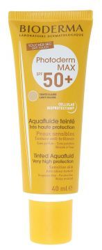 Bioderma Photoderm Max Aqua Fluid Tinted Light Spf 50+ 40 ml