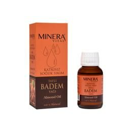 Minera Vital Tatlı Badem Yağı 50 ml (Soğuk Pres)