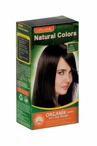 Organic Natural Colors Organik İçerikli Saç Boyası 3N Koyu Kahve
