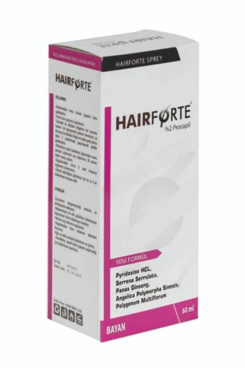 HAIRFORTE SPREY BAYAN 60 ML