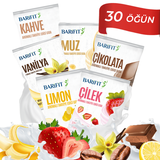Barifit Proteinler Tozu Kahveli 20'li