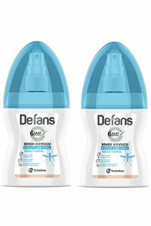Defans Sinek Kovucu Vücut Spreyi Yağsız Formül 100 ml - 2 Adet
