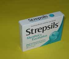 STREPSILS MENTOL 24 PAST
