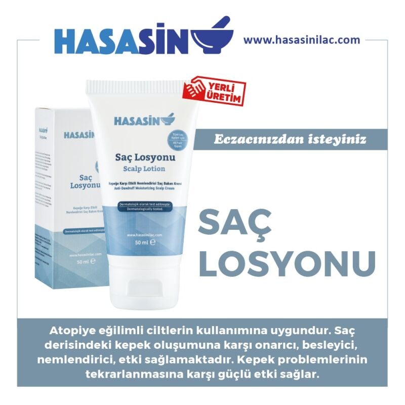 HASASIN SAC LOSYONU 50 ML