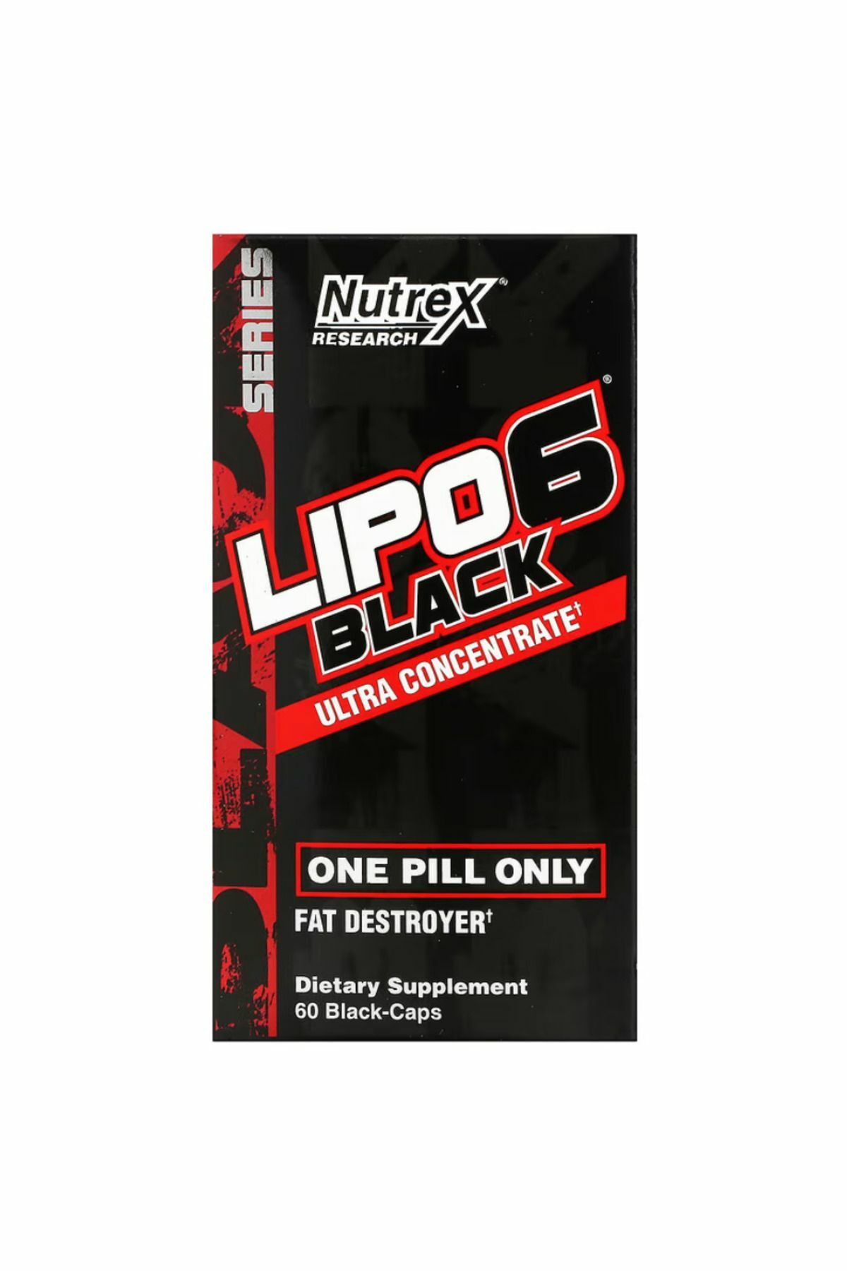 Nutrex Research Lipo-6 Black Ultra Concentrate 60 Black Caps