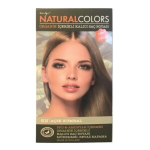 Organic Natural Colors Organik İçerikli Saç Boyası 8N Açık Kumral