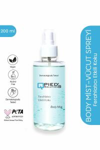 Qpied’S Solutions Melisa Body Mist Ferahlatıcı Etkili Koku Vücut Spreyi 200 ml