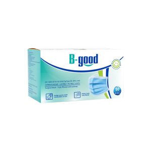 Bgood Cerrahı Maske 5 Lı Paket 50 Lı Mavı