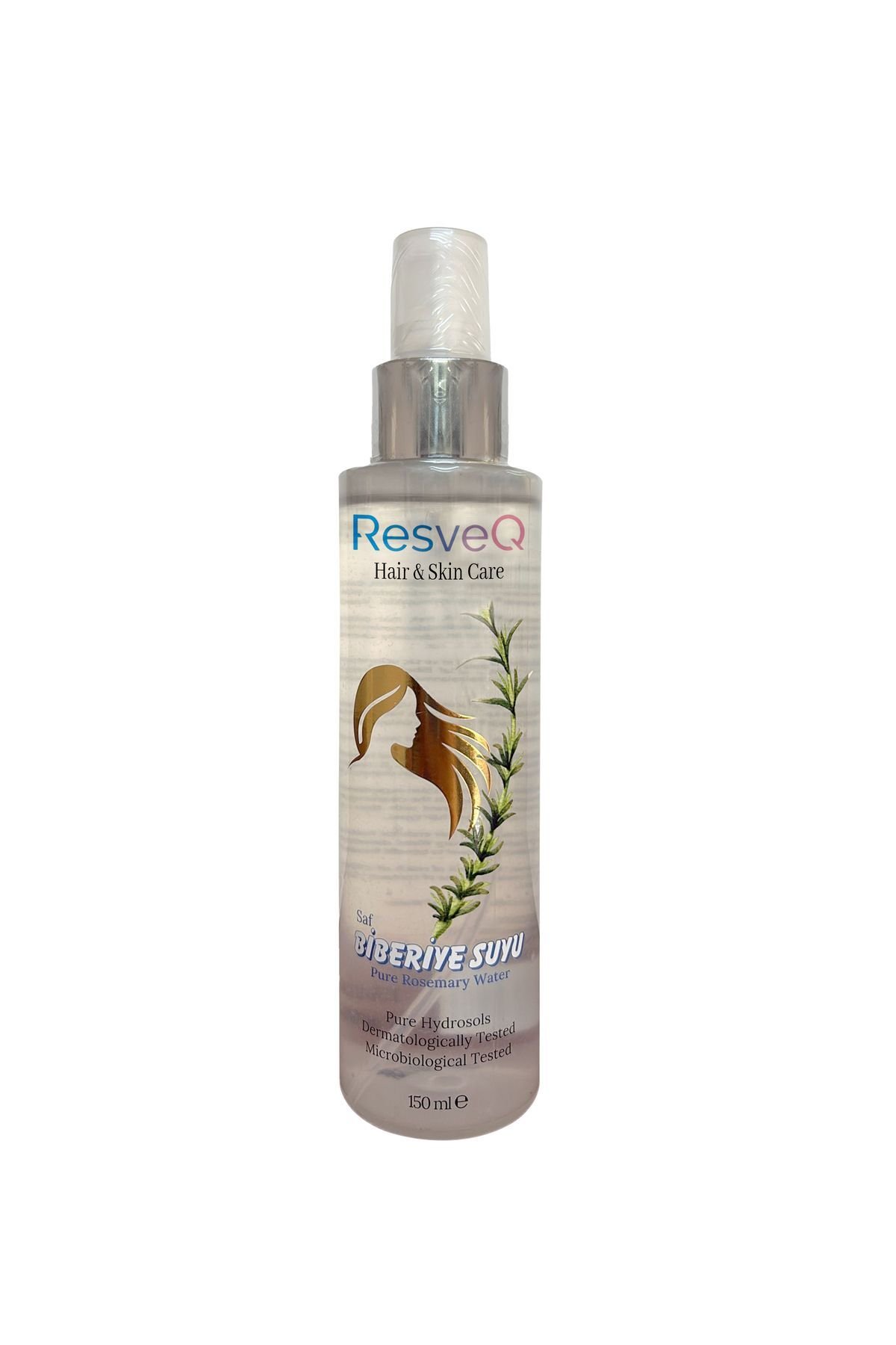 Resveq Saf Biberiye Suyu Hidrolat Sprey 150 ml