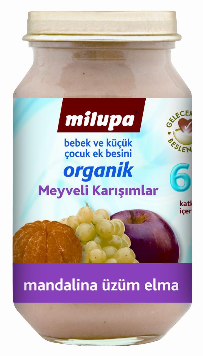 MILUPA ORG MAND UZUM ELMA 200G