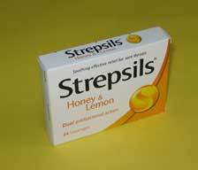 STREPSILS BAL & LIMON 24 PAST.