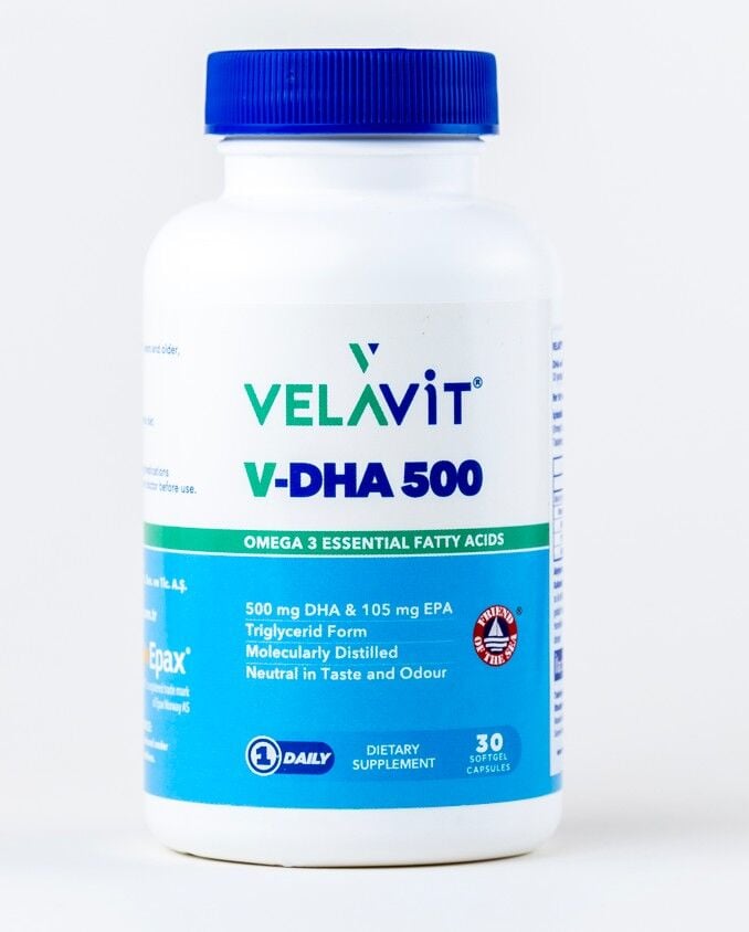 VELAVIT V DHA 500 30 CAP.