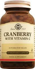 Solgar Cranberry With C Vitamin 60 Kapsül