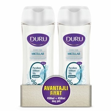 Duru Duş Jeli 450ml 2li Mıcellar