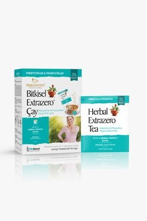 Tea Garden Bitkisel Extrazero Prebiyotik & Probiyotik İçeren Karışık Bitki Çay 40 Süzen Poşet 60 gr