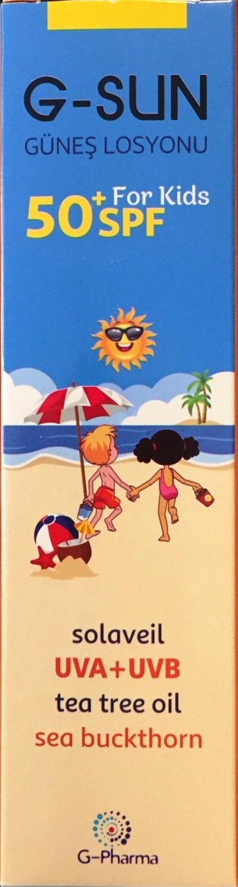 G-SUN GUNES LOSYONU KIDS 50 SPF
