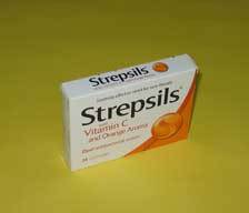 Strepsils C Vitaminli Portakal Aromalı Pastil