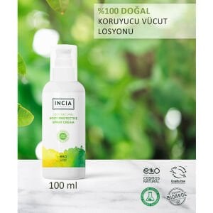 Incia % 100 Natural Body Protective Sinek Kovucu Losyon 100 ml