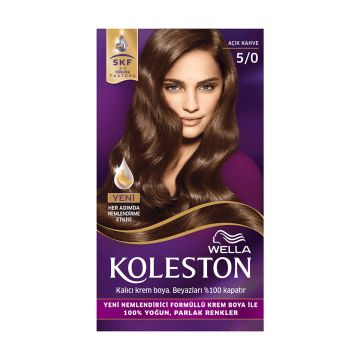 Koleston Kit Saç Boyası 5/0 Açık Kahve