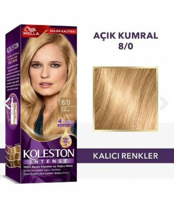Koleston Intense Saç Boyası - Sarı 8/0