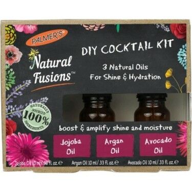 Palmer's Natural Fusions Shine & Hydration Cocktail Kit Saç Serumu Set 3'lü - Jojoba Oil 10 ml + Argan Oil 10 ml + Avocado Oil 10 ml