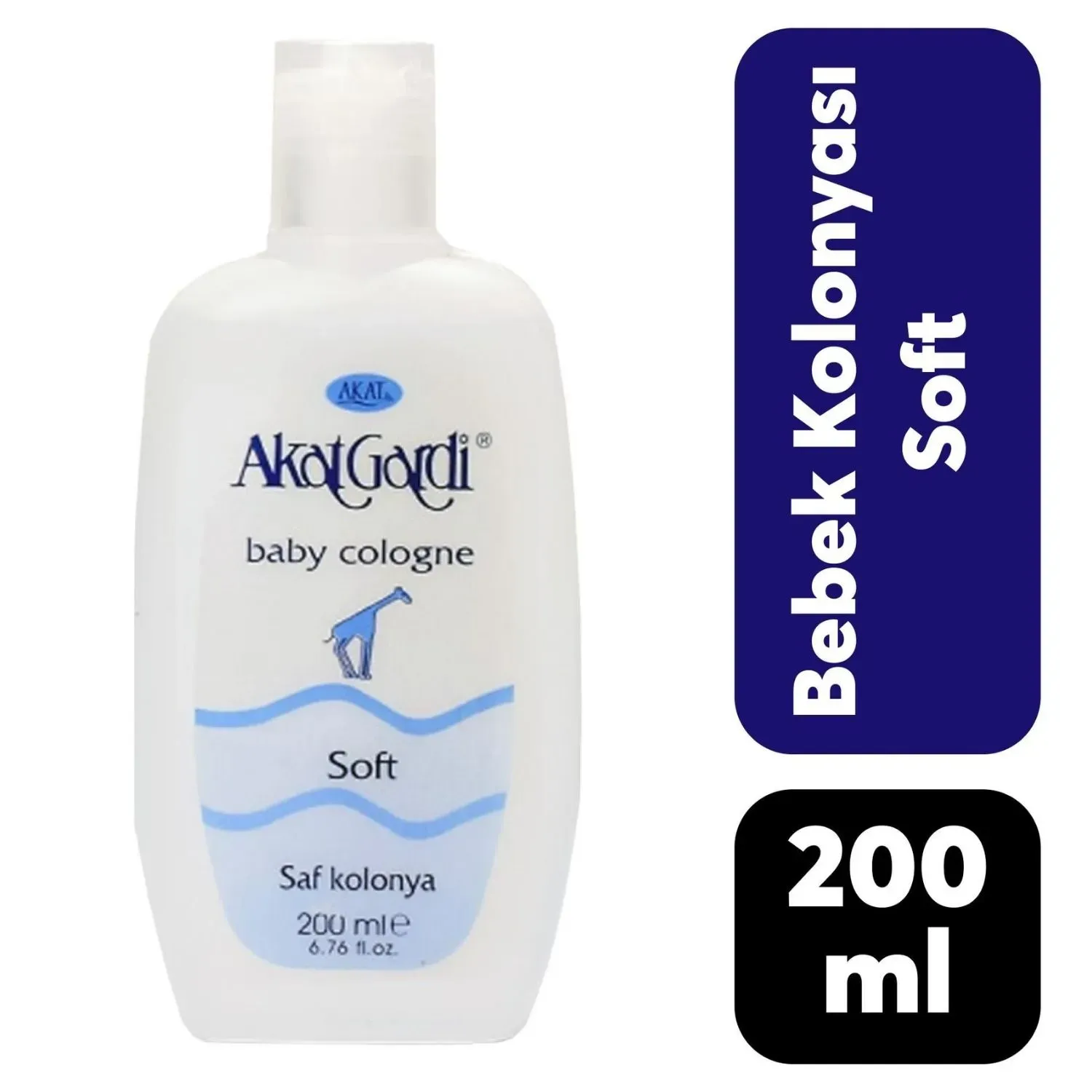 Akat Gardi Baby Kolonya Soft 200 ml
