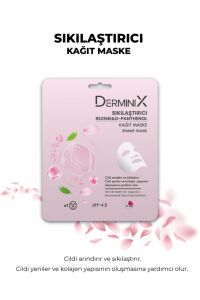 Derminix Sıkılaştırıcı Rezene ve D-Panthenol İçeren Yüz Kağıt Maskesi