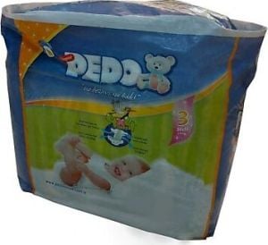 Pedo Midi Bebek Bezi No: 3 46'lı