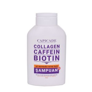 Capicade Collagen Caffein Biotin At Kuyruğu Bitki Özü Şampuan 300ml