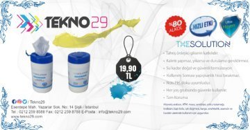 The Solution %80 Alkollü Islak Mendil 80 Adet