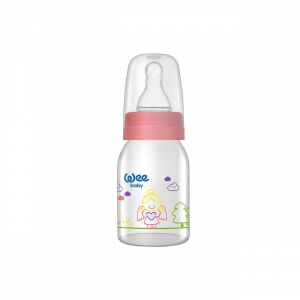 Wee Baby 877F En Verre BPA Free 125 ml - Pembe