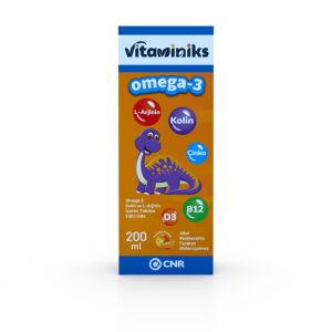 VITAMINIKS OMEGA 3 200 ML SURUP