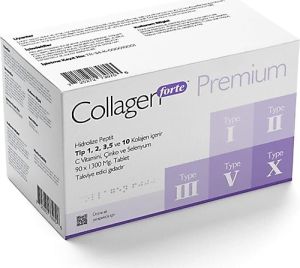 Collagen Forte Premium 1500 mg 90 Tablet - 50 Adet