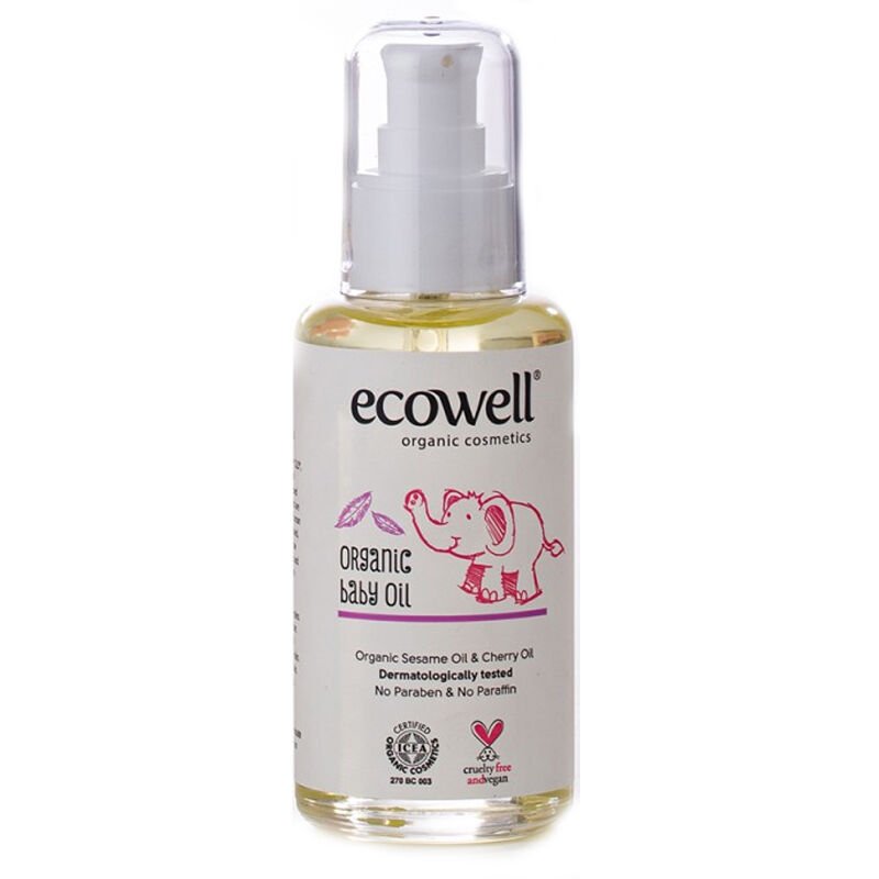 Ecowell Organik Bebe Yağı 100 ml