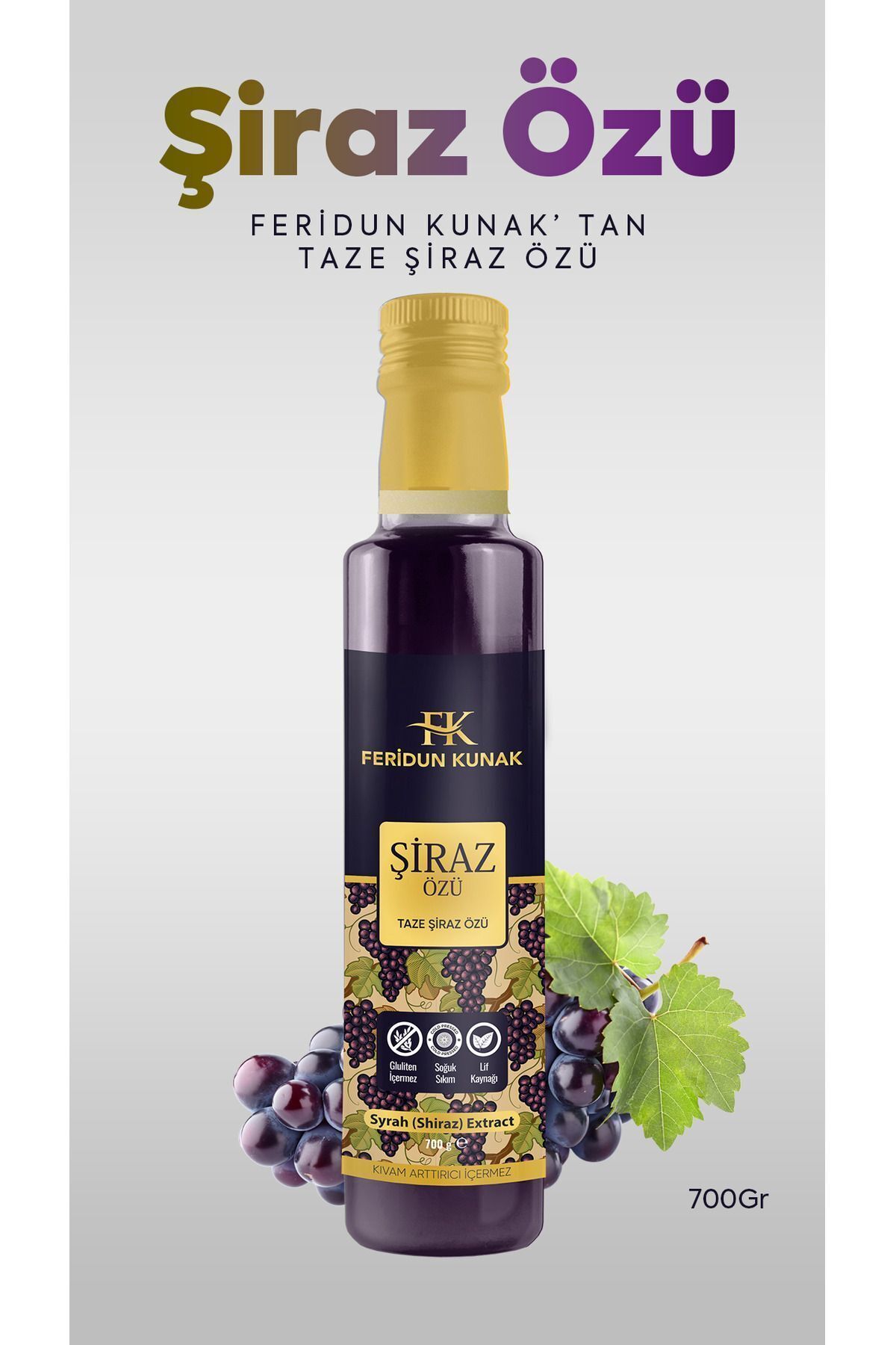 Feridun Kunak Şiraz Özü 700 gr