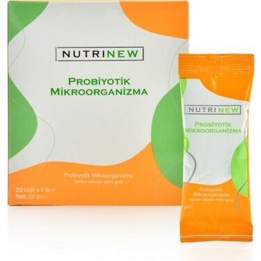 Nutrinew Probiyotik Mikroorganizma 20 Şase x 3 gr