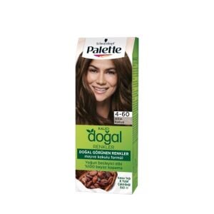 Palette Doğal Renkler Saç Boyası Altın Kahve 4-60