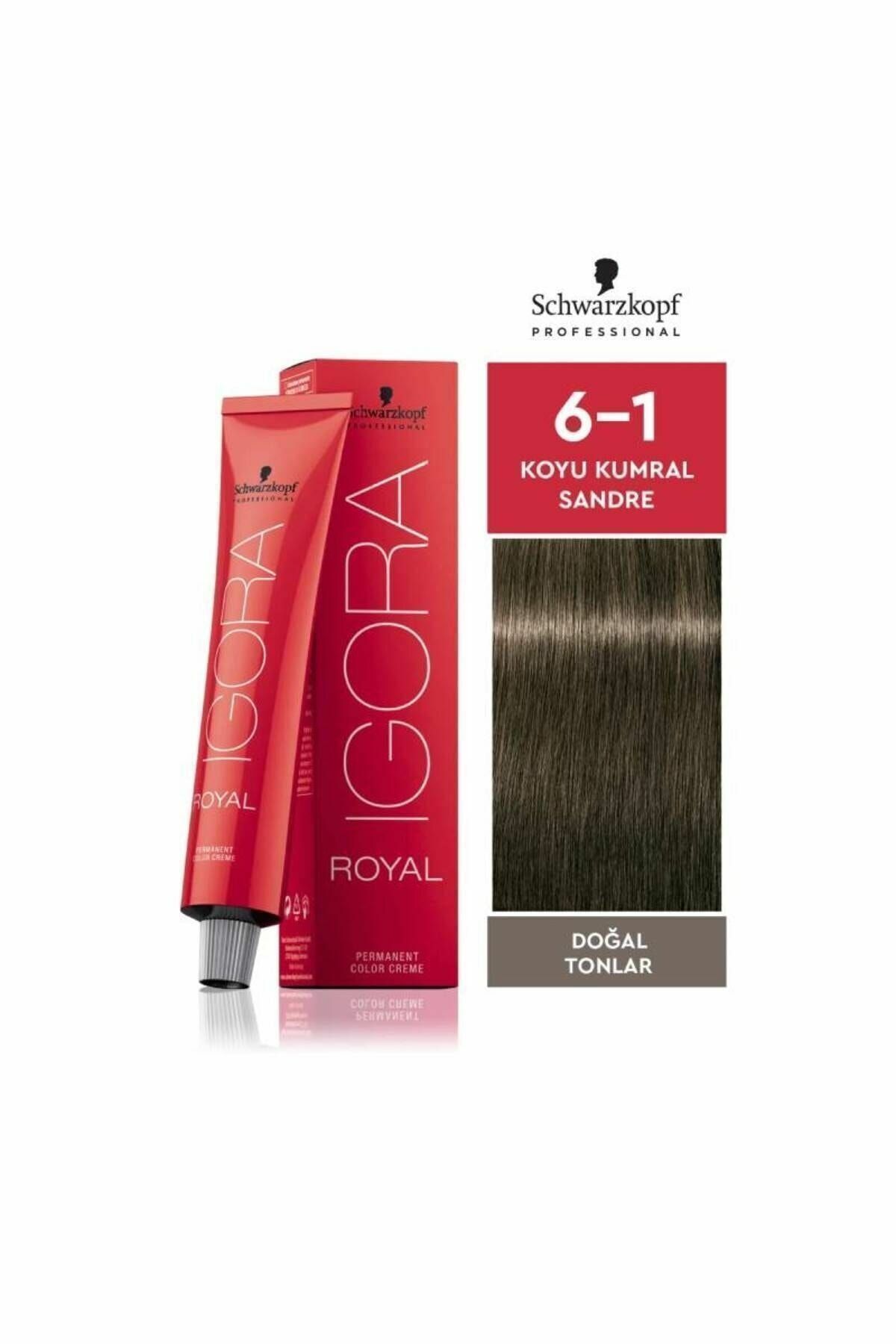 Igora Royal 6-1 Koyu Kumral Saç Boyası 60 ml