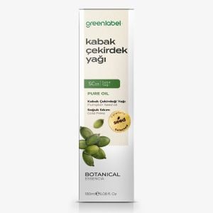 Greenlabel Kabak Çekirdeği Yağı Soğuk Sıkım %100 Doğal ve Saf 180 ml